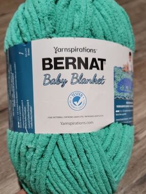 Bernat Baby Blanket Yarn - color Dinosaur